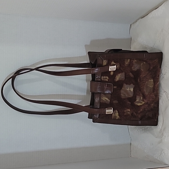 Vintage Women's Small Handbag Animal Print - Picture 2 of 12
